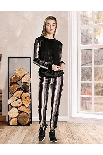 DOWRY 40-211 Γυναικεία Βελούδινη Πιτζάμες