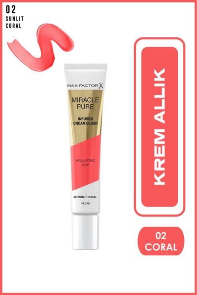 Max Factor Miracle Pure Krem Allık 02 Coral