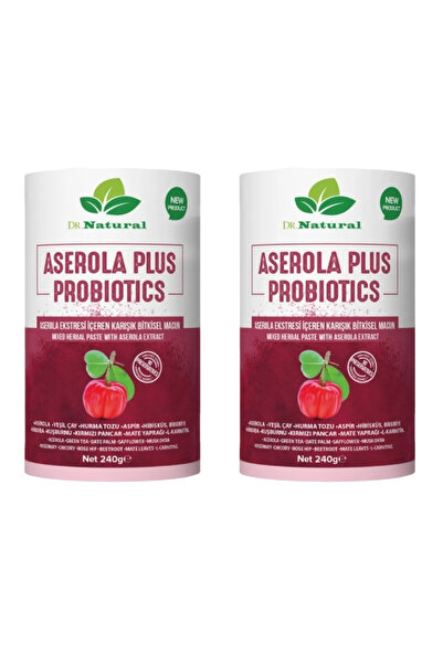 DRNATURAL 2 Adet Aserola Prebiyotik-Probiyotik Barbados Kirazı Bağırsak Temiz...