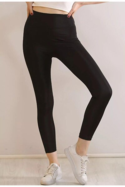 GOLDOREMİ 014 Γυναικεία ελαστικό ύφασμα εφέ σύσφιξης Ντίσκο κολάν