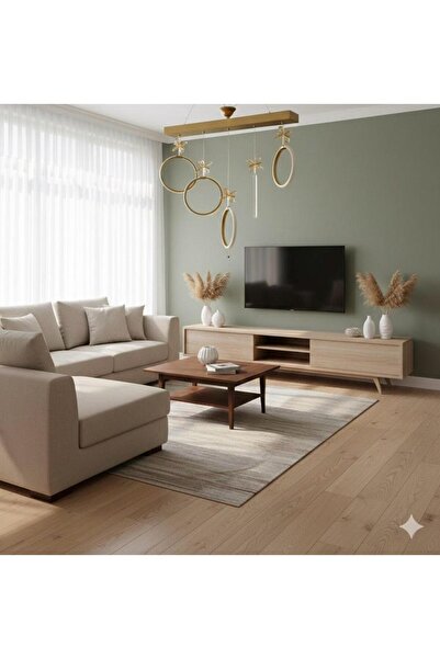 BİAVİZE 5 Lİ GOLD SİMİT LED SARKIT AVİZE