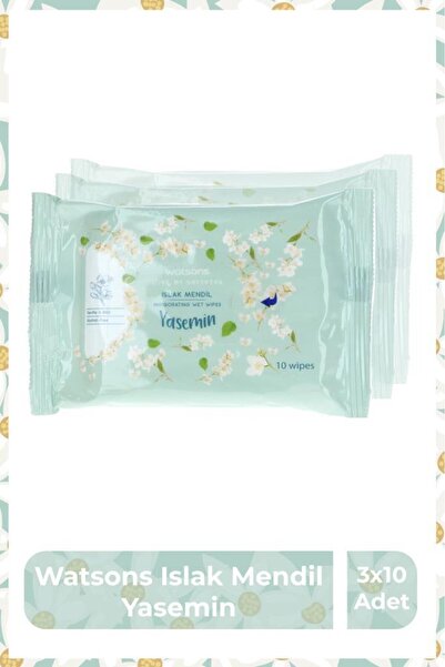 Watsons Islak Mendil Yasemin 3X10 Adet