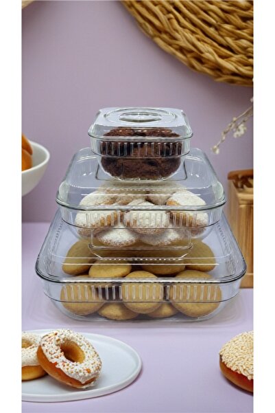 ZÜRİH COLLECTİON 3 Piece Storage Container