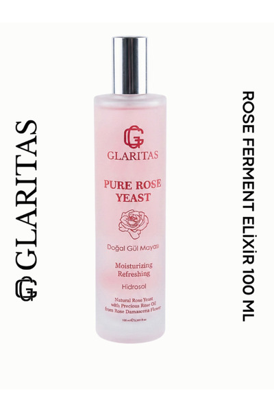 Glaritas Gül Mayası %100 Doğal ve Saf | Yağı Ayrıştırılmamış Gül Suyu – Yoğun...