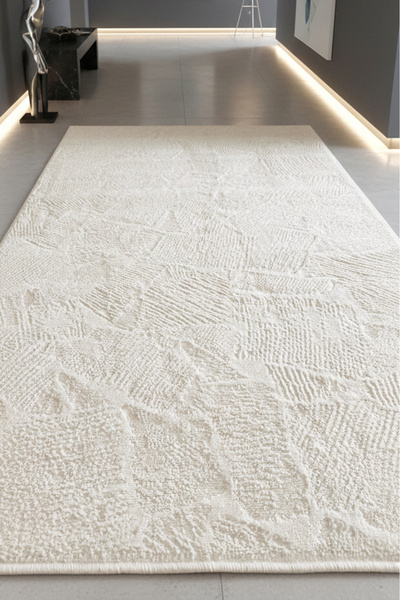 MELARİS HALI Patrin Modern Dokuma Halı Salon Oturma Odası Mutfak Halısı Sık Dokulu Kalın Halı