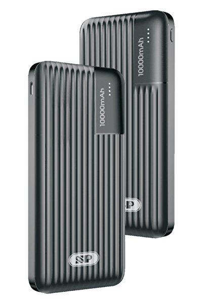 SP ISNUP بنك الطاقة ISNUP SP 10000 بقوة 22.5 واط (منفذا USB مزدوجان)
