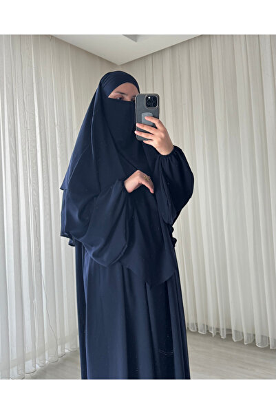 Atelier Cheval طقم فستان وحجاب من حرير المدينة، طقم فستان للحج والعمرة للنساء...