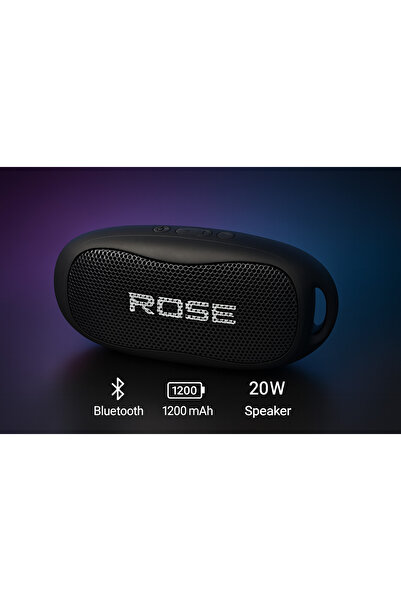 Rose Sp-501 Usb /micro Sd/ Type C Premium Quality Bt Hoparlör