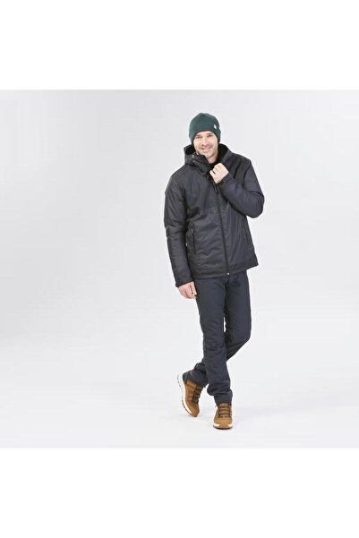 Decathlon Quechua Erkek Outdoor Su Geçirmez Kar Montu/Kışlık Mont - Siyah - NH500 -10 °C
