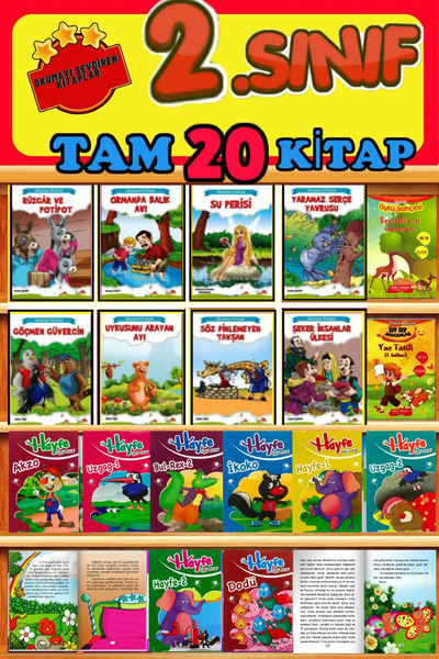 GÖNÜL YAYINCILIK 2.sınıflar Için Tavsiyeli Okuma Alışkanlığı Kazandıran Hikay...