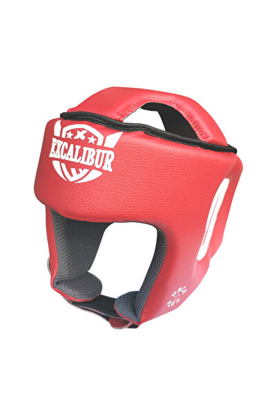 Excalibur Boxing Kickboxing Sparring Helmet Red m