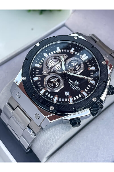 Naviforce YENİ SEZON ÇELİK KORDON ERKEK KOL SAATİ BİLEKLİK HEDİYELİ BABALAR GÜNÜ HEDİYESİ