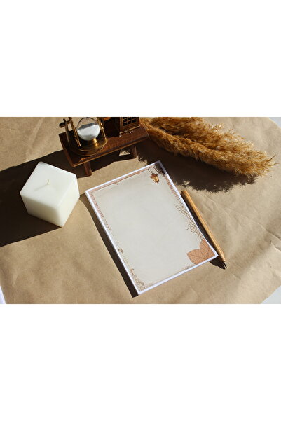 Renkli Zeka دفتر ملاحظات A5 فينتاج - دفتر ملاحظات - مفكرة - 50 ورقة (120 غرام...