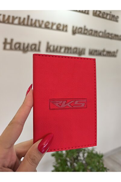 EFE DERİ حافظة ترخيص السيارة من EFE LEATHER RKS مخيطة، حامل ترخيص السيارة، وا...