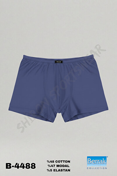 Shiron Sportswear&Company Ανδρικό indigo Modal Fabric Thin Elastic Boxer Berr...