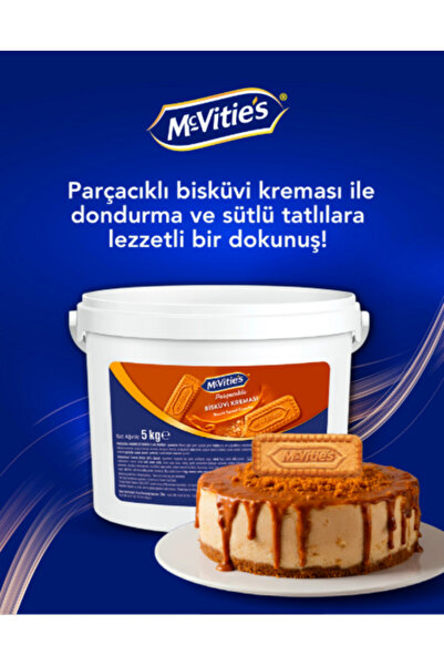 McVities MC VİTİES bisküvi kreması parçacıklı 5 kg