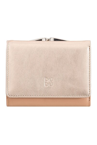 DUDU Korsika Geldbörse RFID Schutz Leder 11 cm