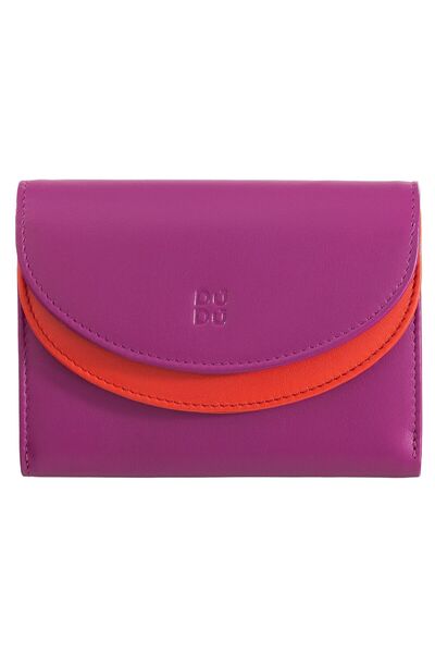 DUDU Geldbörse RFID Leder 13 cm