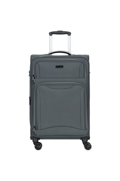 D&N Travel Line 9204 4 Rollen Trolley M 66 cm mit Dehnfalte
