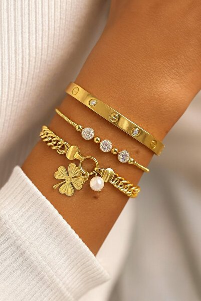 Jack Ferrero ERKEK 3 LÜ SET KOMBİN BİLEKLİK SETİ