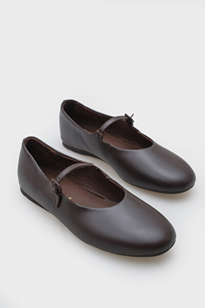 Capone Outfitters Sheri Genuine Leather Women's Ballerinas