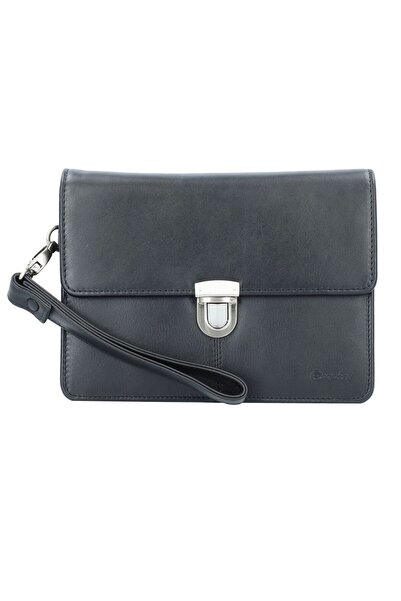 Esquire Oxford Handgelenktasche Leder 24 cm