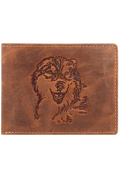 Greenburry Vintage Geldbörse Leder 12 cm