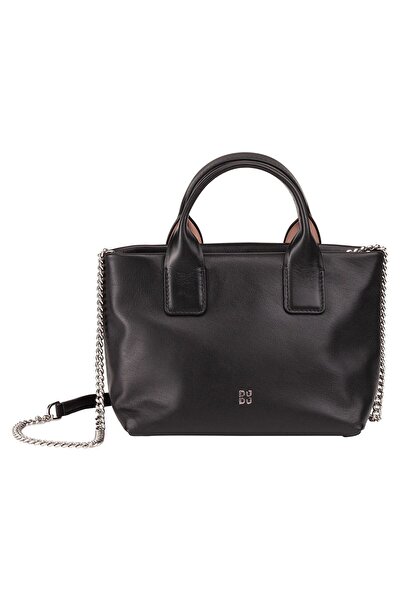 DUDU Geantă de mână Ibiza din piele 22 cm