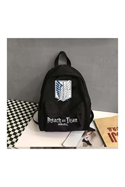 Köstebek Suluklu Attack On Titan Logo Okul Sırt Çantası