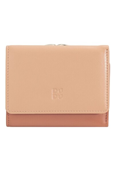 DUDU Korsika Geldbörse RFID Schutz Leder 11 cm