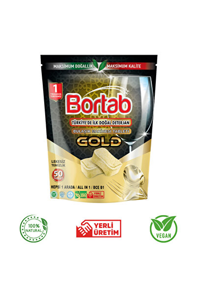 Doğal Vegan Bulaşık Tableti - Kimyasal İçermez - Güçlü Yağ Ve Kir Söker