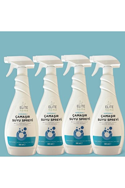 The Elite Home Oksijenli Çamaşır Suyu Spreyi 4 lü set