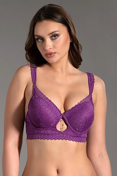 NEWBRA LINGERIE 3014 Model New Bra - Supported and Lace Bra