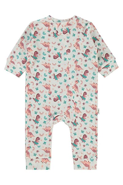 Civil Baby Erkek Bebek Patiksiz Tulum 3-18 Ay Ekru