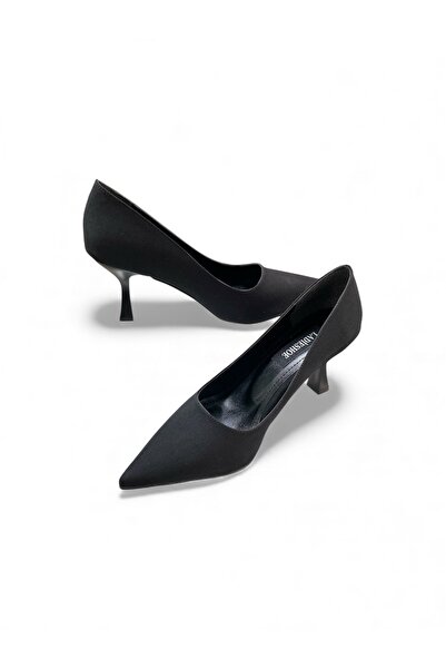 LADİESHOE حذاء نسائي بكعب من الساتان من دوريا