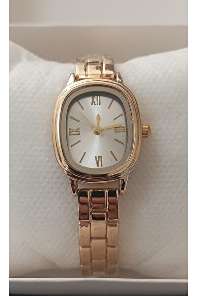 Gerçek Hediyelik Women's Wristwatch - Stylish Design, Gold Color Band, Elegan...