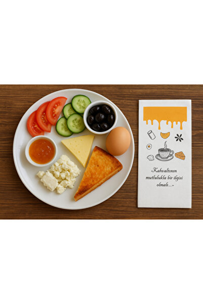 YAKUT Set of 50 Double Layer Talking Napkins Written Presentation Napkins