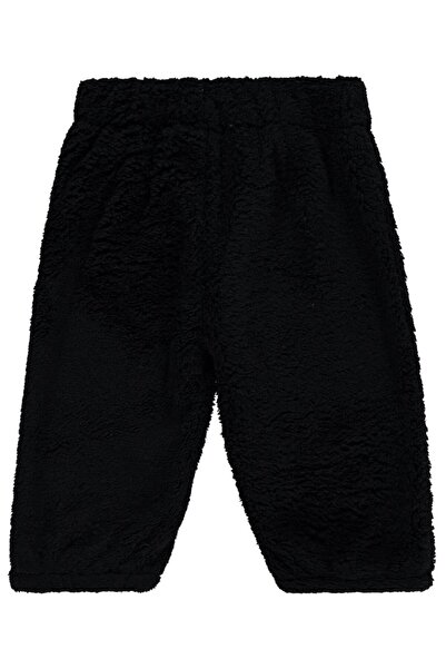 Civil Baby بنطلون رياضي أساسي للأطفال من 6 إلى 18 شهرًا - أسود من 12 إلى 18 ش...