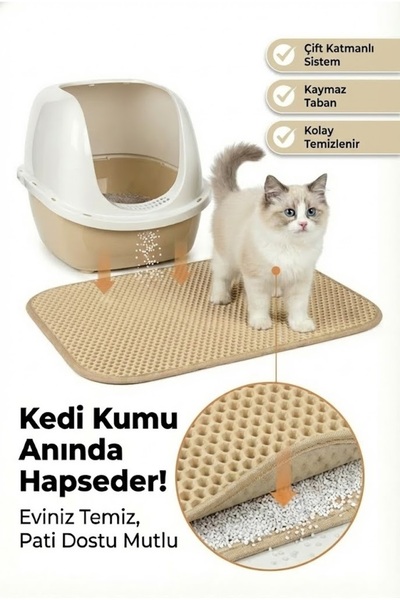 PUGALO KEDİ PASPASI 50X50 CM