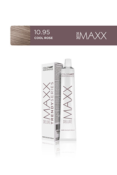 MAXX DELUXE Trendy Series Tüp Saç Boyası 60 ml 10.95 Cool Rose