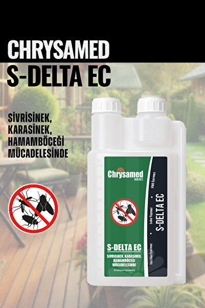Chrysamed S Delta Ec 1 Lt Ölçekli Konsantre Sivrisinek,karasinek Ve Hamamböce...