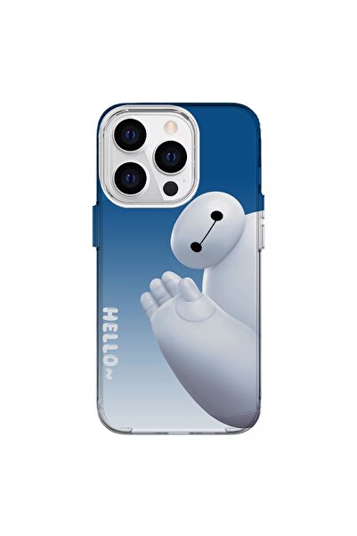 Turkuaz iPhone 14 Pro Max Compatible Big Hero Designed Luxury Silicone Case