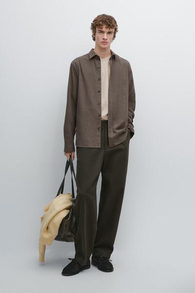 Massimo Dutti Melanj regular fit gömlek