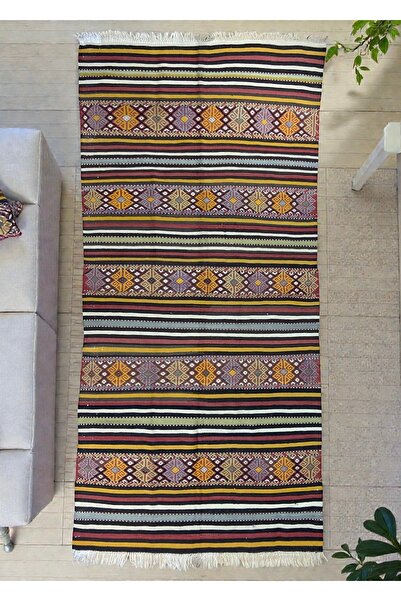 El Dokuma Konya Cicim Kilim 138x295 cm