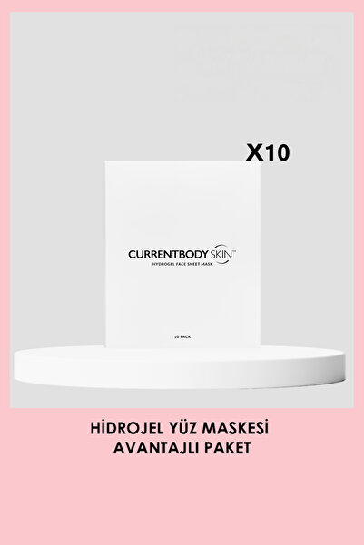 CURRENTBODY Hidrojel Yüz Maskesi x10