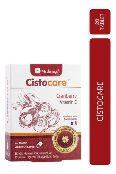 MedicaGo Cistocare Cranberry 20 Kapsül