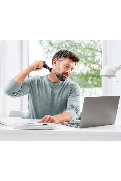Beurer Aparat de masaj muscular direcționat MG 79, 3 niveluri de intensitate, lumini LED, autonomie 3 ore, negru/gri