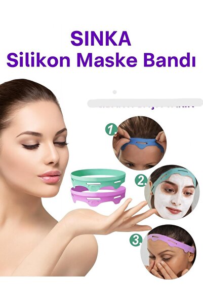 SİNKA Maske Baş Bant Silikon mask tape