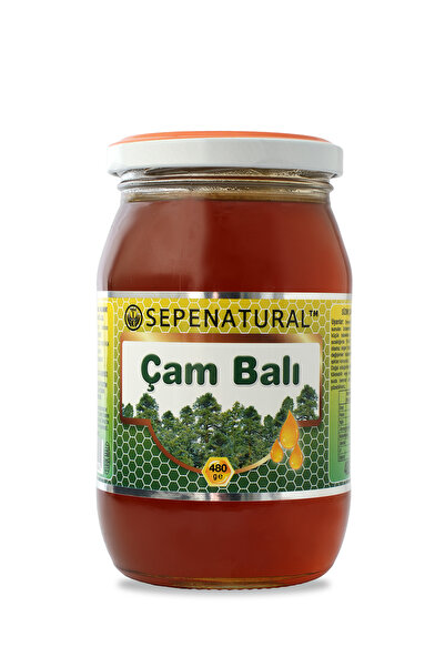 Sepe Natural Süzme Çam Balı 480 gr Saf, Katkısız, Prolin SEPE