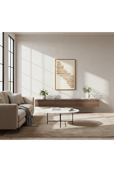 DEC4 لوحة جدارية خشبية بتصميم فريد من نوعه